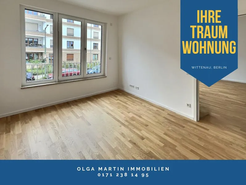 Helle 2-Zimmer-Wohnung mit Balkon in Berlin-Wittenau — photo 1